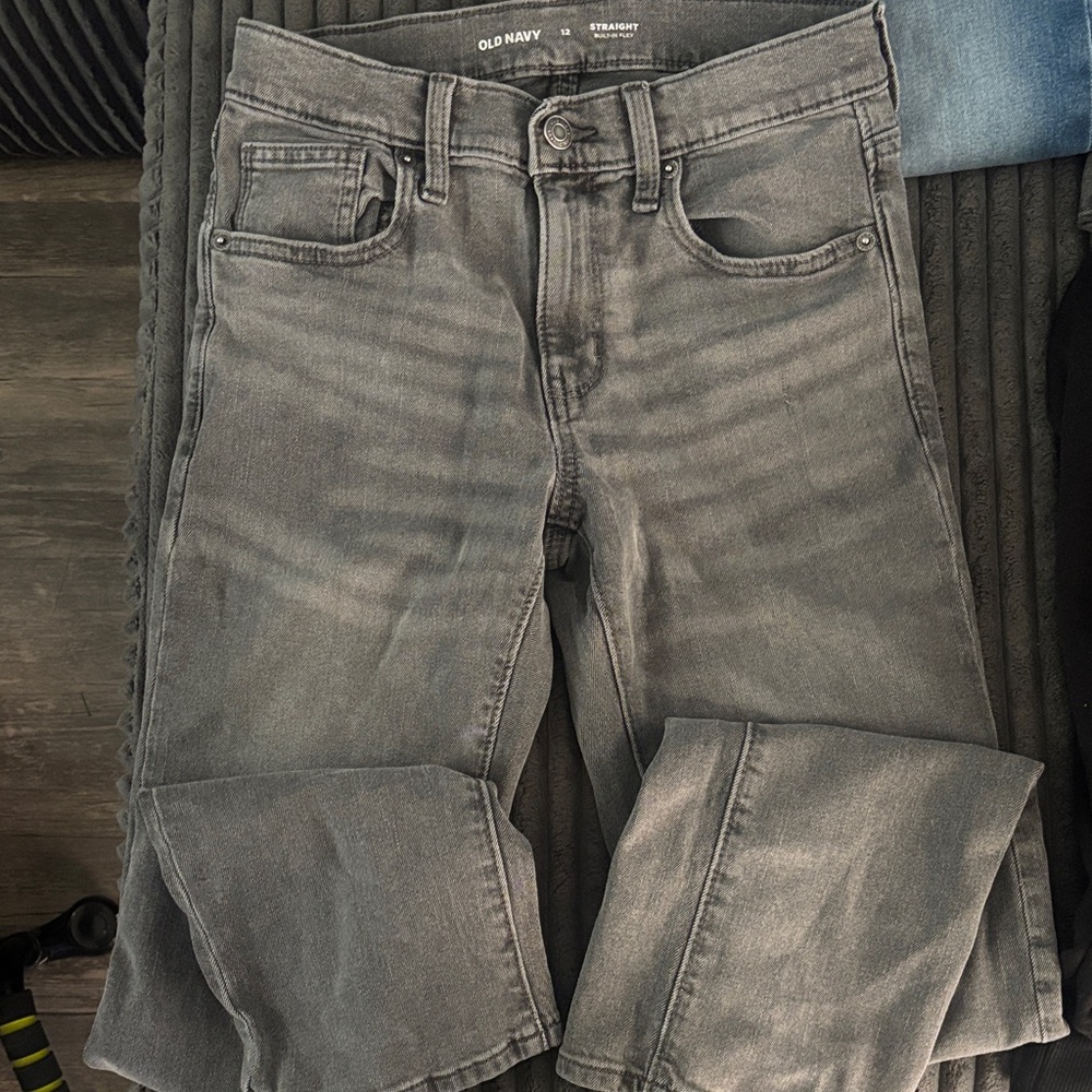 Old Navy boys Gray Jeans